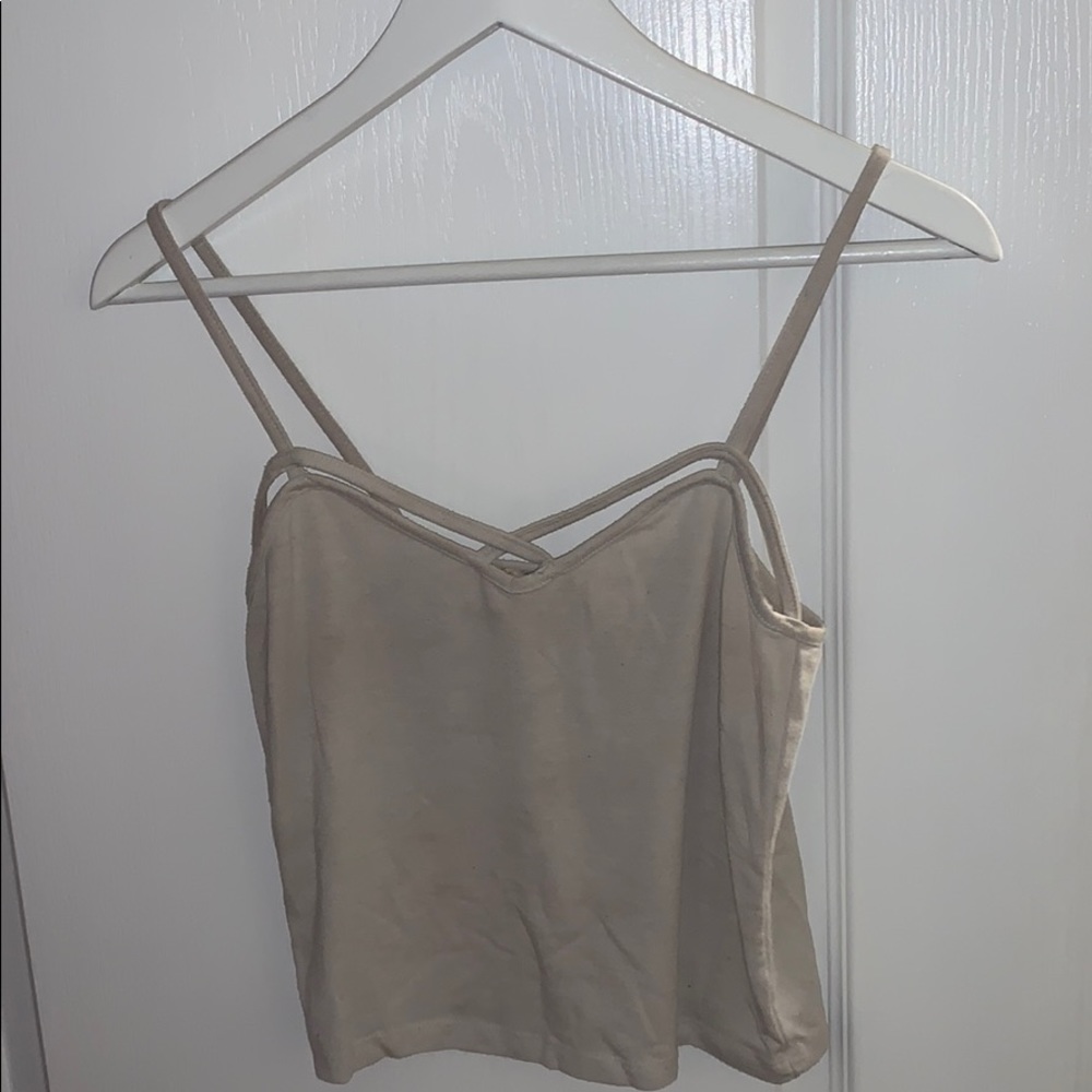 White tank top